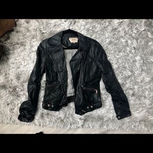 Zara Vegan Leather Jacket